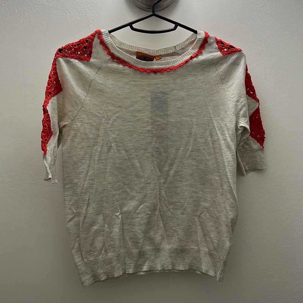 Tory Burch cropped sweater